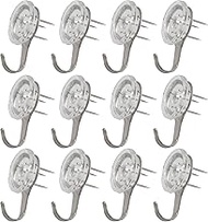 Daiichi Kogyo TH-C2 Alloy Steel Hook for Plasterboard, Veneer, Wood, Three Pin Hooks, Clear, Value P