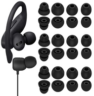 Compatible with Beats Flex Powerbeats Pro Ear Tips, 12 Pairs Double Flange L/M/S Replacement Silicon