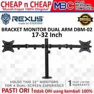 Rexus 17-32 Inch DBM02 DBM03 Monitor Bracket - Monitor Arm Bracket Stand 17 19 20 22 24 25 27 29 32 