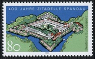德國郵票 1994 斯潘道城堡 建成 400 週年 1全 新票無貼 Germany 1994 400th Anniversary of Spandau Citadel, MNH