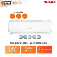 Sharp R32 Non-Inverter Air Conditioner AHA9WCD2 AHA12WCD2 AHA18WCD2 1.0/1.5/2.0HP 3 Star Rating Aircond Penghawa Dingin