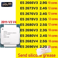 Intel Xeon E5-2666V3 e5 2673V3 2676V3 2678V3 2680 v3 2696v3 e5 2680v4 2682v4 e5 2696 v4 official ver