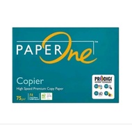 Paper F4 75 gsm Paper one 1 Ream / 1 Pack Paper F4 75 Paperone Paperone/ F4/