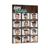 MOJDI Barbershop Poster The Latest Barbershop And Salon Barbershop Posters Children Salon Hair Poste
