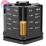 Coin Sorter and Pen Holder 360° Rotatable Coin Holder Sorter Large Capacity Coin Holder Piggy Bank and Pen Holder Combo  SHOPSBC0643