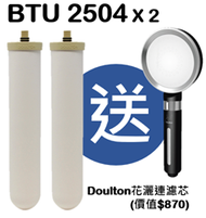 Doulton BTU 2504 濾芯 (2 支組合價) (送Doulton花灑連濾芯)