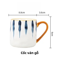 Cốc Cà Phê Bằng Gốm Sứ Kawa Island House Ins Style High Aesthetic Value Cốc Uống Nước Dễ Thương Cho