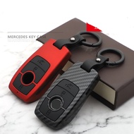 Car Key Case Cover Shell For Mercedes Benz E C Class E43 E300 E400  W213 A205 A238 C205 C257 W204 W2