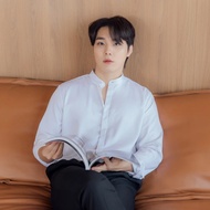 DANDY COSMO | [ 6 สี ] คอจีน Premium HiQ Bamboo Fabric ทรงซ่อนกระดุม DANDY COSMO