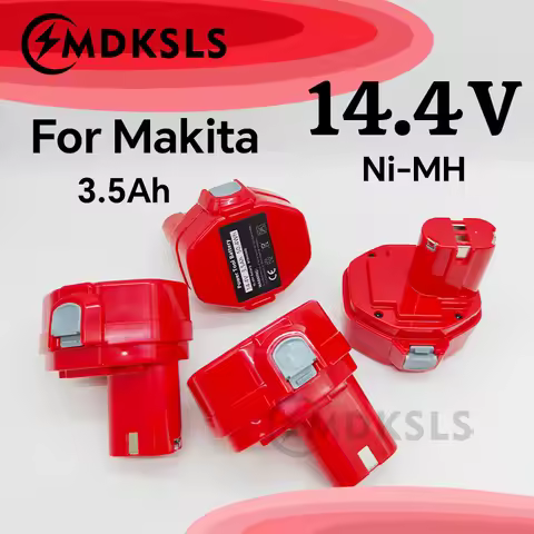 2026 New Powtree 3500mAh Battery for MAKITA 14.4V Battery Pow Tool PA14,1422,1420,1433, 1434, 1435，6