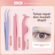 BQI Diagonal Grafting False Eyelash Curler False Eyelash Aid Stainless Steel Eyebrow Trimming Beard 