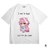 Antihero Kaos Meme Raora Panthera Hololive EN Holo Justice Vtuber T-Shirt Cotton Combed 24s