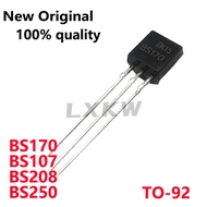 (10piece) New Original BS170 BS107 BS208 BS250 TO-92 Triode transistor In Stock