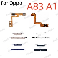 Switch Power ON OFF Key Mute Silent Volume Button Ribbon Flex Cable Replacement Parts For OPPO A83