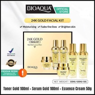 BIOAQUA 24K Gold Facial Kit paket skincare