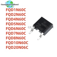 5PCS FQD1N60C FQD2N60C FQD4N60C FQD5N60C FQD6N60C FQD7N60C FQD8N60C FQD10N60C FQD20N06C TO-252 Field