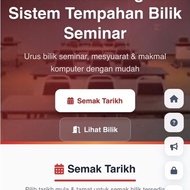 SISTEM TEMPAHAN BILIK & RUANG – CUSTOM BOOKING MANAGEMENT SYSTEM | MOFAS SOLUTION