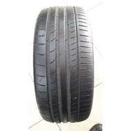 Used Tyre Secondhand Tayar CONTINENTAL CONTISPORT CONTACT 5 225/40R18 80% Bunga Per 1 pc