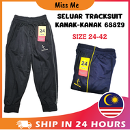 SELUAR  TRACKSUIT NEW CHEETAH 68829 SIZE 24/42 / SELUAR TRACKSUIT ADA LINE TEPI SIZE 24-42 / TRACKSUIT KANAK-KANAK