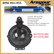 Front Bumper Fog Light For BMW Mini R55 R56 R58 R59 R60 63172751295 Smoke Lens