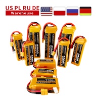 3S 11.1V RC LiPo Battery 1300 1500 1800 2200 3000 6000mAh 25C 35C 60C For RC Aircraft Quadrotor Dron