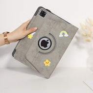 แอปเปิล ไอแพดโปร 11 นิ้วเคสแอร์ 7/6 ช่องใส่ปากกาหมุนได้หรูหรากันกระแทกป้องกันการดัดสำหรับรุ่นที่ 10