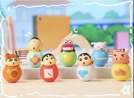 蠟筆小新 不倒翁 盲盒 擺設 擺件 啊呆 阿呆 Crayon Shin-chan 禮物 送禮 小白 小葵 家居 公仔 裝飾 動感超人 左衛門 豬仔 小豬 生日禮物 聖誕禮物 新年禮物 情人節