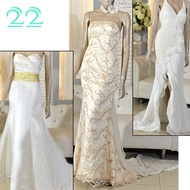 A-Line Gown Wedding gown & Dinner gown/ Dress