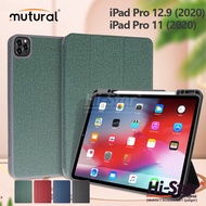 【พร้อมส่ง】 MUTURAL เคสไอแพด มีช่องใส่ปากกา for iPad Pro 11.0 (2020) / iPad Pro 12.9 (2020)