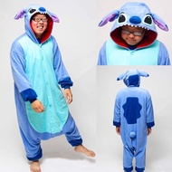 Winnie the Pooh Tigger Donkey Cartoon One-Piece Pajama Winter Mens and Womens Halloween Performance 