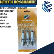 100% ORIGINAL PERODUA SPARK PLUG 9004A-91002 KELISA KENARI VIVA MYVI 1.0 KANCIL(EFI) ( PRICE PER 1 S