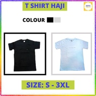 Baju Haji & Umrah T-shirt (100%Cotton) Berpoket & Berzip