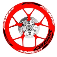 MERAH CB150R RED RIM STICKER