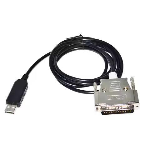 INDUSTRIAL FTDI FT232RL CHIP USB RS232 TO D-SUB 25PIN DB25 MALE CONNECTOR ADAPTER SERIAL PRINTER CAB