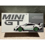 MINI GT 1:64 Diecast Model Car - Porsche 911 (992) GT3 RS Tribute to Carrera RS Package
