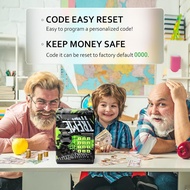 ATM Piggy Bank for Boys Girls, Vcertcpl Mini ATM Coin Bank Money Saving Box with Password, Kids Safe