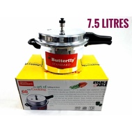 Butterfly Pressure Cooker Standard Stainless Steel Aluminium Interface 7.5 Litre G17375