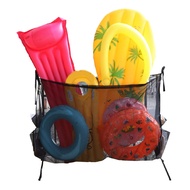 Pool Float Toys Storage BagLarge Pool Float Organizer Hanging Mesh Bag for BallsFloatsWater Inflatab