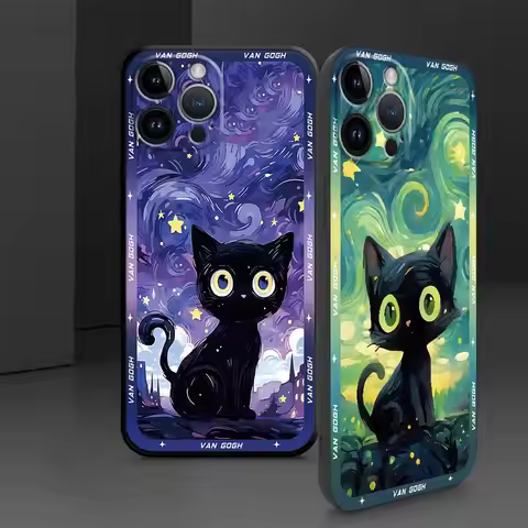 Van Gogh Art Case for Samsung Galaxy S22 Plus S21 FE S20 S24 Ultra S23 Ultra S21 5G S21 Plus Cover S