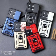poco X6 5G Case Robot slide Protect Camera Case poco X6 5G