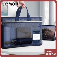 LIZMON Transparent File Bag, Transparent Multifunctional Mesh Zipper Pouch Bag, Nylon Mesh A3 Portab
