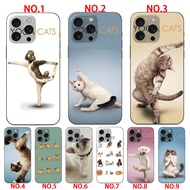 Cute yoga cat dog phone case all model for Honor X9A X9B X9C X8B X6 4G 90 X7B 200 200 Smart 400