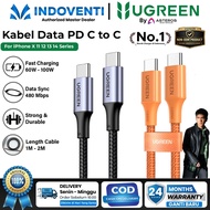 UGREEN USB Type C to C Fast Charging Charger Cable 60W 100W 240W For iphone 15 16 17 Android Laptop