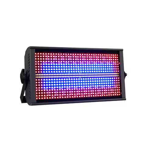 200W Strobe Light LED RGBW 4in1 48 + 8 Zones Strobe Light White 8000K DMX Super Bright Dj Wash Bar S