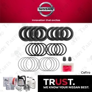 (41mm &amp; 38.5mm) Nissan (Rear) Disc Brake Caliper Repair Kit (Half Set) for Cefiro A31 Import *Modify* (4 Pot)