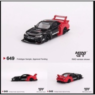 Genuine MiniGT 1:64 scale Nissan LB-Super Silhouette S15 Silvia ADVAN 649 car model