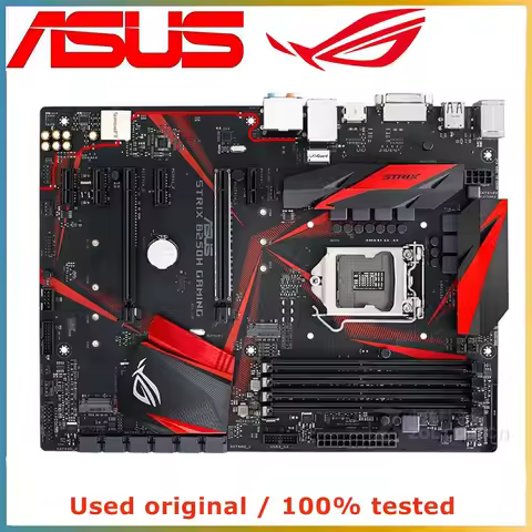 For ASUS ROG STRIX B250H GAMING Motherboard LGA1151 7th 6th generation Core i7 i5 i3 Pentium Celeron