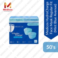 Medicos HydroCharge™ 4-Ply Face Mask Regular Fit Mint Blue Avenue 50's