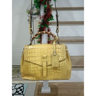 Claudia Firenze Crocodile Leather Handbag