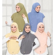 Size 2XL Bawal Sarung Cotton Ribbed Awning Lazy / Tudung Sarung Awning Bawal / Tudung Sarung Instant